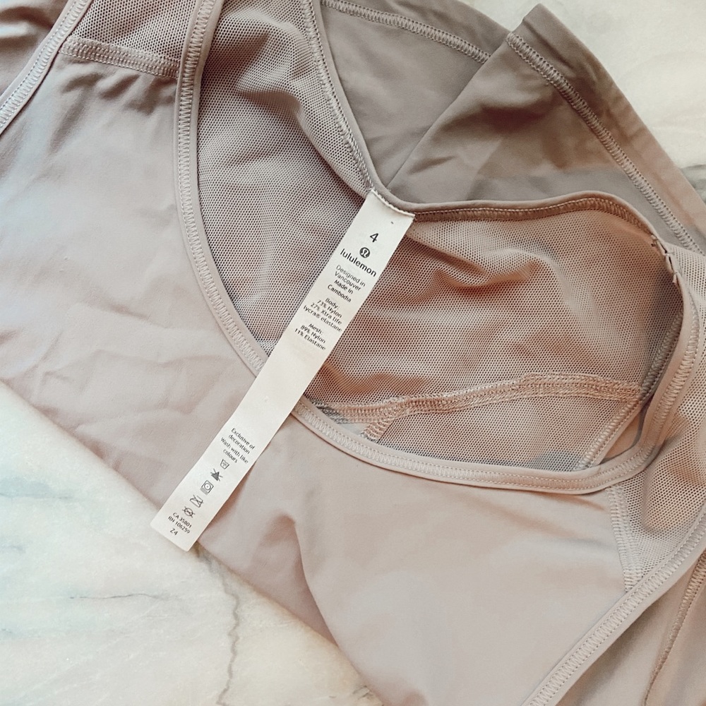 lululemon sculpt tank